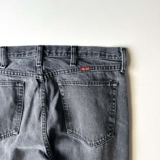 00's RUSTLER ストレート ブラック デニム パンツ