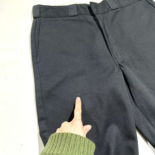 00's Dickies 874 ブラック ワーク パンツ