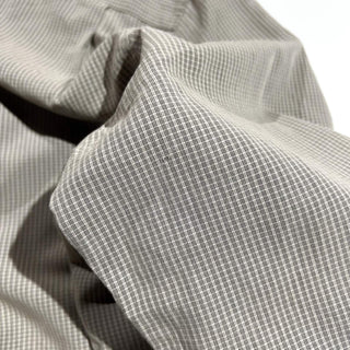 90's～00's レーヨン×ポリエステル チェック "比翼ボタンダウン" L/Sシャツ