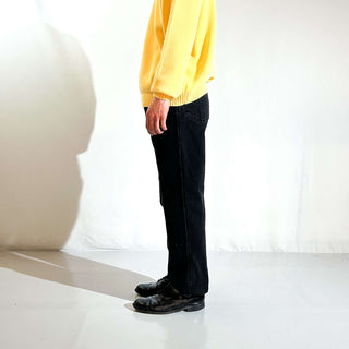 ～00's Wrangler "PREMIUM QUALITY" ストレート ブラック デニム パンツ