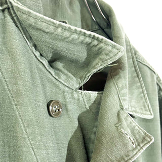 80's U.S.ARMY コットンサテン ユーティリティ オールインワン (LARGE)