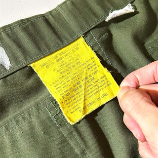 70's U.S.ARMY OG-507 ベイカー パンツ