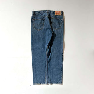 00's LEVI'S 505 "REGULAR FIT irregular" ストレート デニム パンツ(34×32)