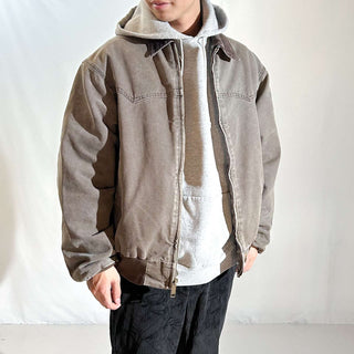 00's Carhartt 裏キルティング フェード ボロ ダック サンタフェ ジャケット
