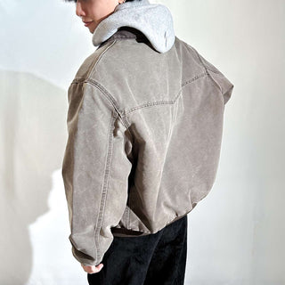 00's Carhartt 裏キルティング フェード ボロ ダック サンタフェ ジャケット