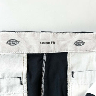 00's Dickies ブラック ダブルニー ワーク パンツ