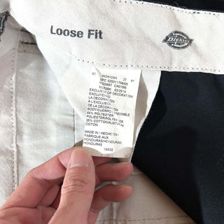 00's Dickies ブラック ダブルニー ワーク パンツ