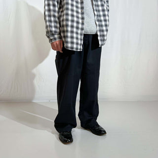00's Dickies ブラック ダブルニー ワーク パンツ