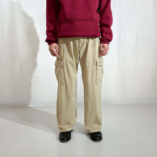 00's Levi's "LOOSE STRAIGHT" カラーデニム カーゴ パンツ
