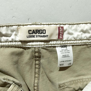 00's Levi's "LOOSE STRAIGHT" カラーデニム カーゴ パンツ
