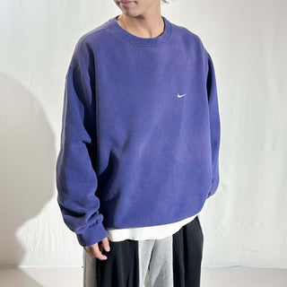 00's NIKE フェード サイドスウッシュ スウェット シャツ