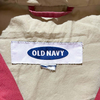 00's OLD NAVY カットオフ フーデッド コットン アノラック ベスト