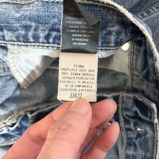 00's express ボロ ワイドストレート デニム パンツ