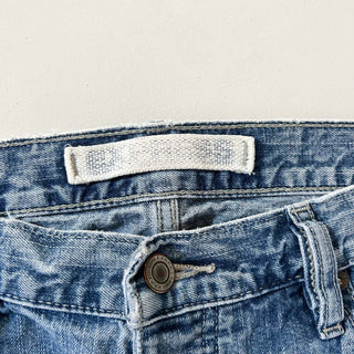 00's express ボロ ワイドストレート デニム パンツ