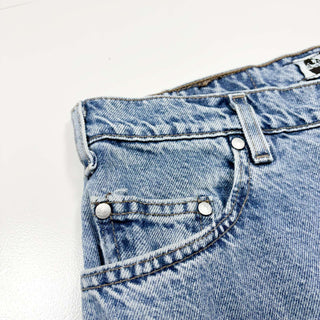90's "made in USA" SILVER TAB LOOSE デニムスケーターショーツ