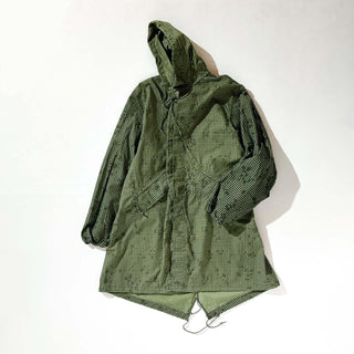 80's U.S.ARMY ナイトデザートカモ フーデッド シェル コート