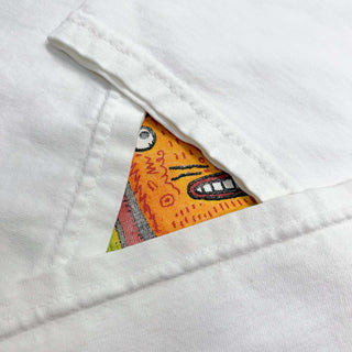 00's GILDAN BIG HEAD ジャズ プリントTシャツ