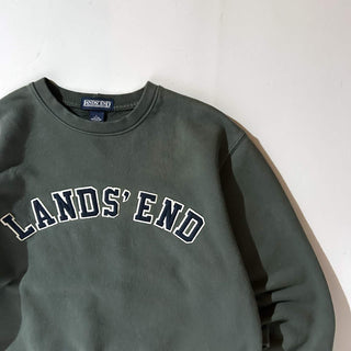 90's Lands' End ブランドネーム スウェット シャツ