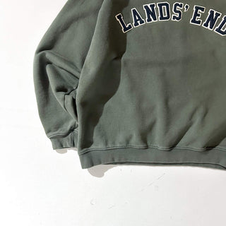 90's Lands' End ブランドネーム スウェット シャツ