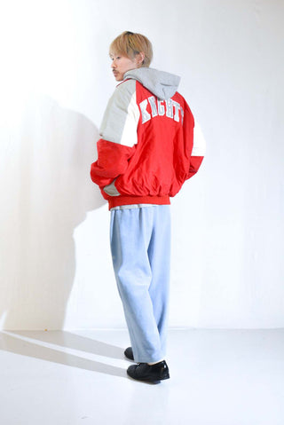 90's～00's Pacer by karen scott パステルブルー ベロア ワイド イージー パンツ