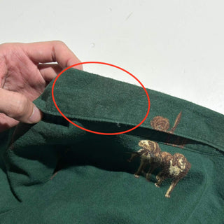 90's～ RALPH LAUREN 犬 アニマル 総柄 フランネル L/Sパジャマシャツ