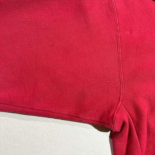 90's "made in USA" Carhartt ヘビーウェイト リバースウィーブタイプ ワンポイント スウェット パーカ