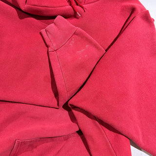 90's "made in USA" Carhartt ヘビーウェイト リバースウィーブタイプ ワンポイント スウェット パーカ