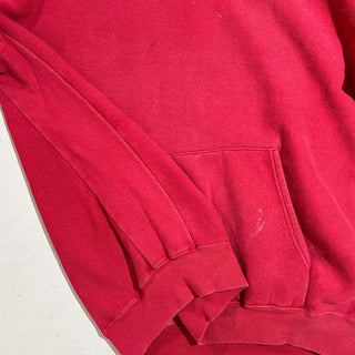 90's "made in USA" Carhartt ヘビーウェイト リバースウィーブタイプ ワンポイント スウェット パーカ