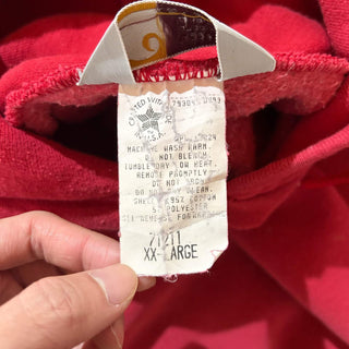 90's "made in USA" Carhartt ヘビーウェイト リバースウィーブタイプ ワンポイント スウェット パーカ