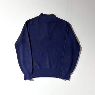 90's "made in USA" Lands' End コットン ジープ ニット セーター