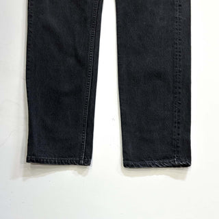90's "made in USA" Levi's 505 ブラックデニム パンツ(32×32)