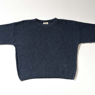 90's "made in USA" St. John's Bay 短丈 メランジ コットン ニット セーター