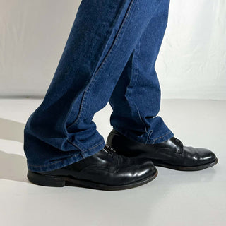 90's "MADE IN USA" Wrangler "濃紺" 936DEN ワンウォッシュ ストレート デニム パンツ