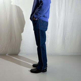 90's "MADE IN USA" Wrangler "濃紺" 936DEN ワンウォッシュ ストレート デニム パンツ