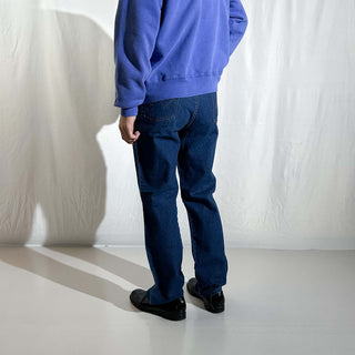 90's "MADE IN USA" Wrangler "濃紺" 936DEN ワンウォッシュ ストレート デニム パンツ