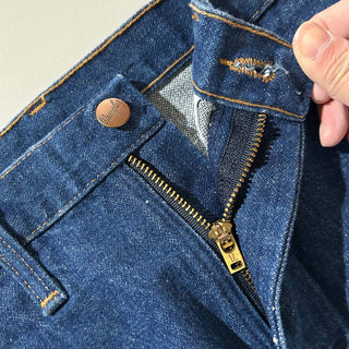 90's "MADE IN USA" Wrangler "濃紺" 936DEN ワンウォッシュ ストレート デニム パンツ