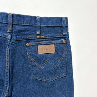 90's "MADE IN USA" Wrangler "濃紺" 936DEN ワンウォッシュ ストレート デニム パンツ