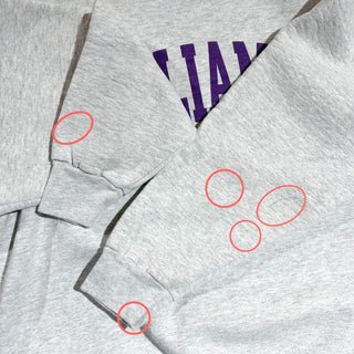 90's "made in USA" the cotton exchange カレッジ プリント スウェット シャツ