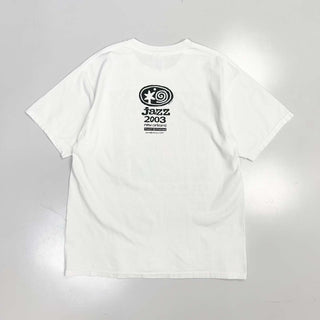 00's GILDAN BIG HEAD ジャズ プリントTシャツ