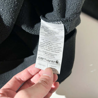 Carhartt "rain defender" ブラック フルジップ スウェット パーカ