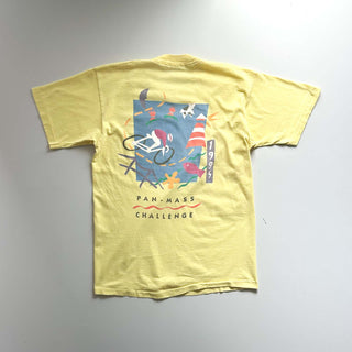 90's "made in USA" FRUIT OF THE LOOM "PAN-MASS CHALLENGE" 両面プリント Tシャツ