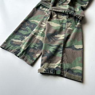 00's ウッドランドカモ 2way カーゴ パンツ