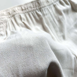 00's OLD NAVY リネン×レーヨン ドローコード ワイド イージー パンツ