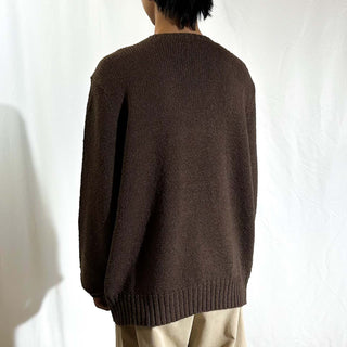 OLD RALPH LAUREN コットン×リネン ニット セーター