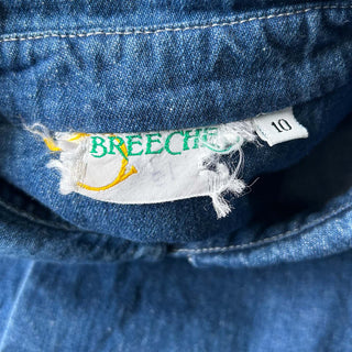 90's～ BREECHES デニム ボタンダウン L/Sシャツ