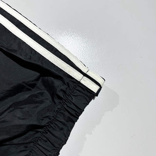 90's adidas ブラック ドローコード ナイロン パンツ