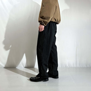 90's～00's studio works ピンストライプ １タック スラックス