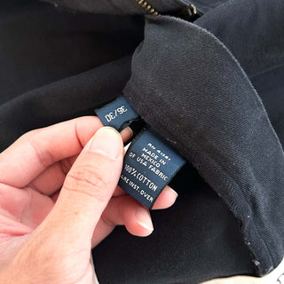 90's～ OLD RALPH LAUREN "ANDREW PANT" ダークネイビー ２タック チノ パンツ