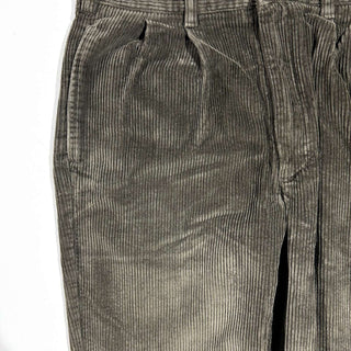 00's BILL BLASS カーキ 2タック コーデュロイ パンツ