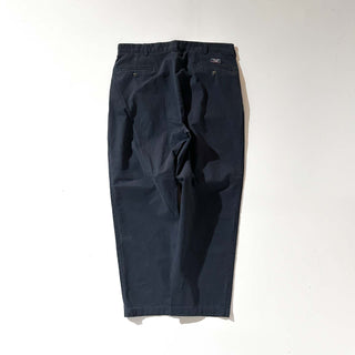 90's～ OLD RALPH LAUREN "ANDREW PANT" ダークネイビー ２タック チノ パンツ